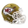 MINI CASCO SPEED CAMO KANSAS CITY CHIEFS RIDDELL