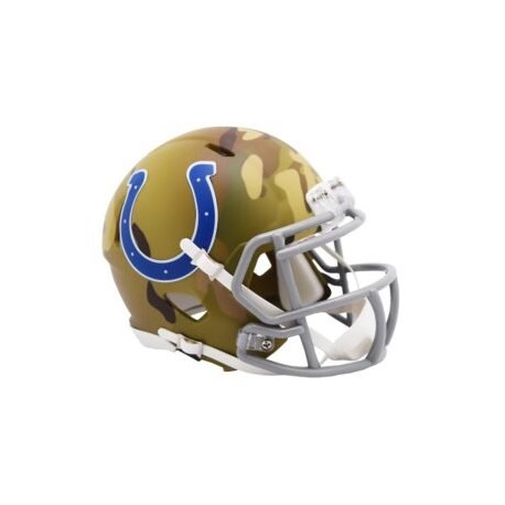 MINI CASCO SPEED CAMO INDIANAPOLIS COLTS RIDDELL