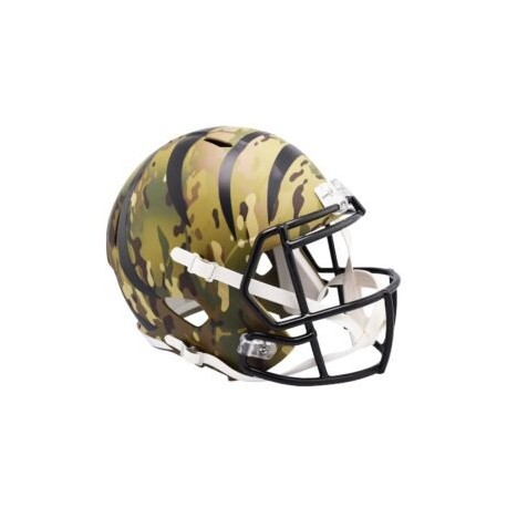 MINI CASCO SPEED CAMO CINCINNATI BENGALS RIDDELL