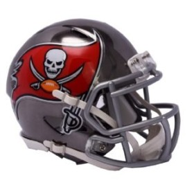 MINI CASCO SPEED CHROME TAMPA BAY BUCCANEERS