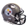 MINI CASCO SPEED CHROME PITTSBURGH STEELERS