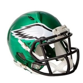 MINI CASCO SPEED CHROME PHILADELPHIA EAGLES