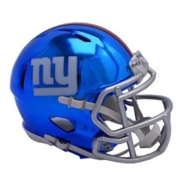 MINI CASCO SPEED CHROME NEW YORK GIANTS