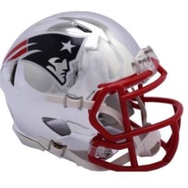 MINI CASCO SPEED CHROME NEW ENGLAND PATRIOTS