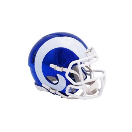 MINI CASCO SPEED CHROME LOS ANGELES RAMS