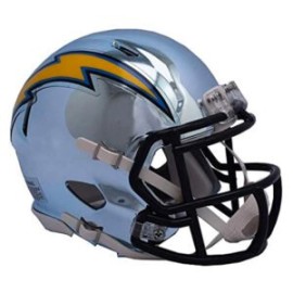 MINI CASCO SPEED CHROME LOS ANGELES CHARGERS