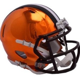 MINI CASCO SPEED CHROME CLEVELAND BROWNS