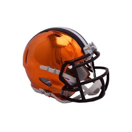 MINI CASCO SPEED CHROME CLEVELAND BROWNS