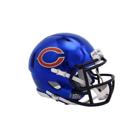 MINI CASCO SPEED CHROME CHICAGO BEARS