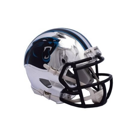 MINI CASCO SPEED CHROME CAROLINA PANTHERS