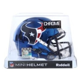 MINI CASCO SPEED CHROME HOUSTON TEXANS