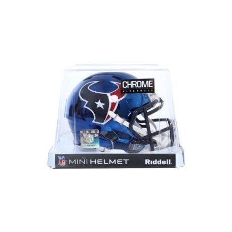 MINI CASCO SPEED CHROME HOUSTON TEXANS