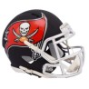 MINI CASCO SPEED FLAT BLACK TAMPA BAY BUCCANEERS