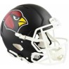 MINI CASCO SPEED FLAT BLACK ARIZONA CARDINALS RIDDELL