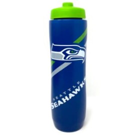 BOTELLA SQUEEZY WATER SEAHAWKS 940ML