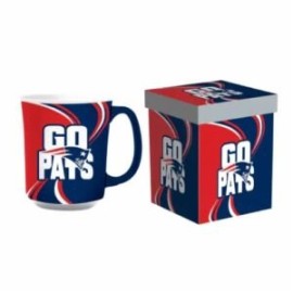 TAZA BOXED PATRIOTS 140Z CON CAJA DE REGALO