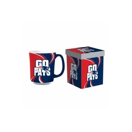 TAZA BOXED PATRIOTS 140Z CON CAJA DE REGALO