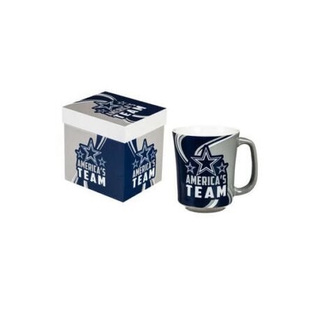 TAZA BOXED COWBOYS 140Z CON CAJA DE REGALO