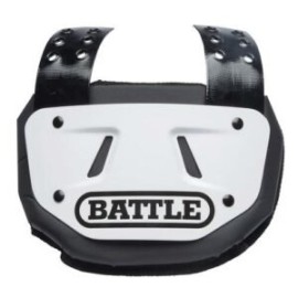 BACK PLATE BATTLE BLANCO ADULTO