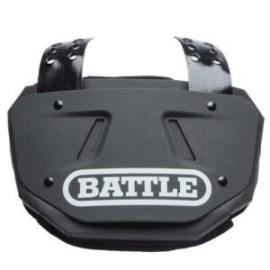 BACK PLATE BATTLE NEGRO ADULTO